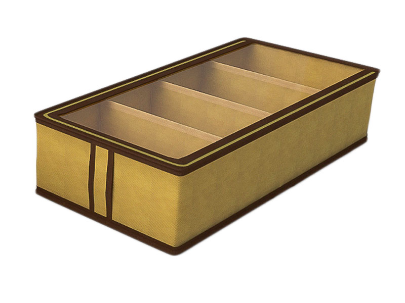 

Короб для обуви Cofret Классик 26x52x12cm 4 ячейки 1434, Классик