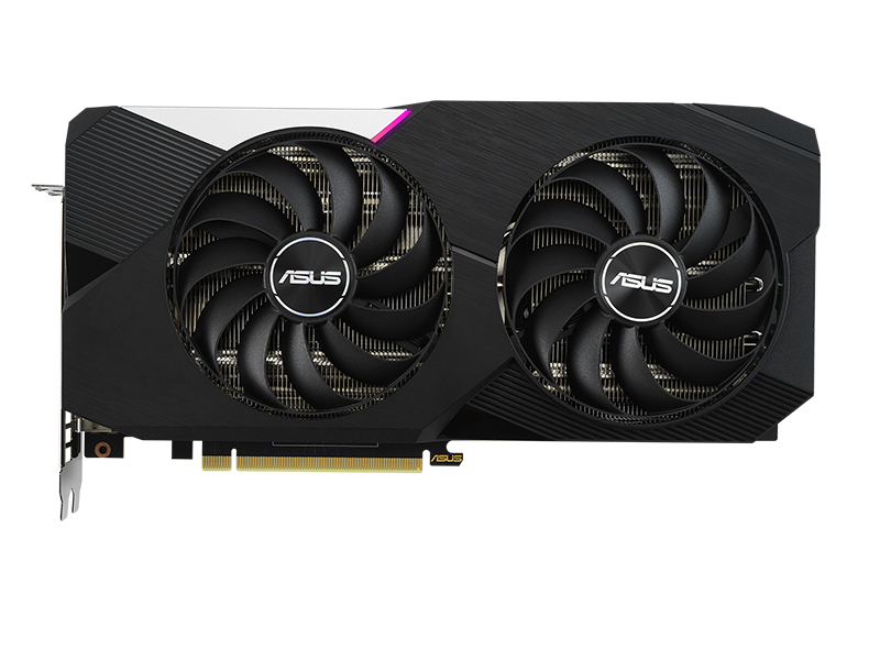 фото Видеокарта asus geforce rtx 3060 ti dual 1665mhz pci-e 8192mb 14000mhz 256 bit 3xdp 2xhdmi dual-rtx3060ti-8g-v2