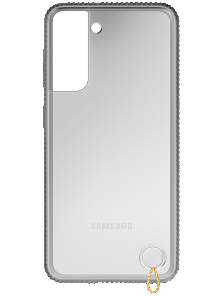 фото Чехол для samsung galaxy s21 protective standing cover transparent-white ef-gg991cwegru