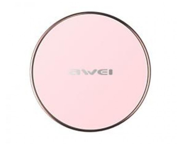 Зарядное устройство Awei W3 Pink-Gold