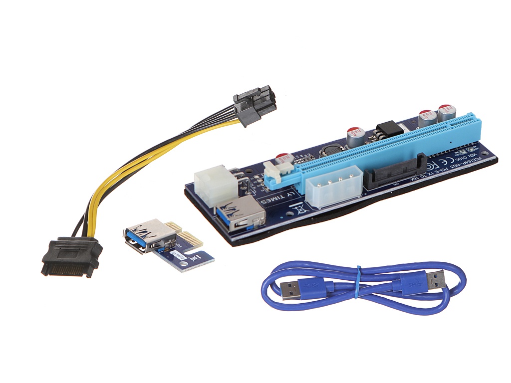 фото Аксессуар райзер palmexx pci-e pci express riser usb 3.0 px/riser-010c