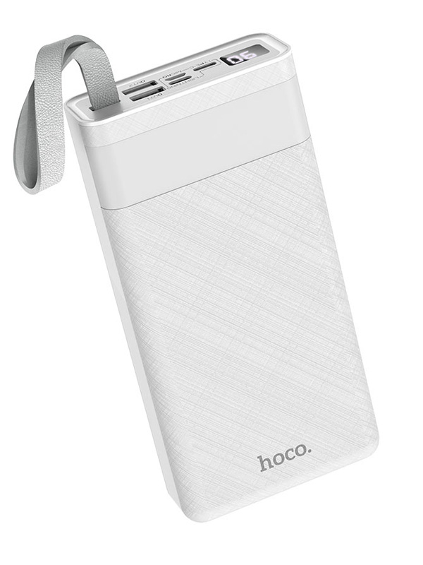 Внешний аккумулятор Hoco Power Bank J73 30000mAh White внешний аккумулятор hoco power bank j111b 30000mah white 6931474795793