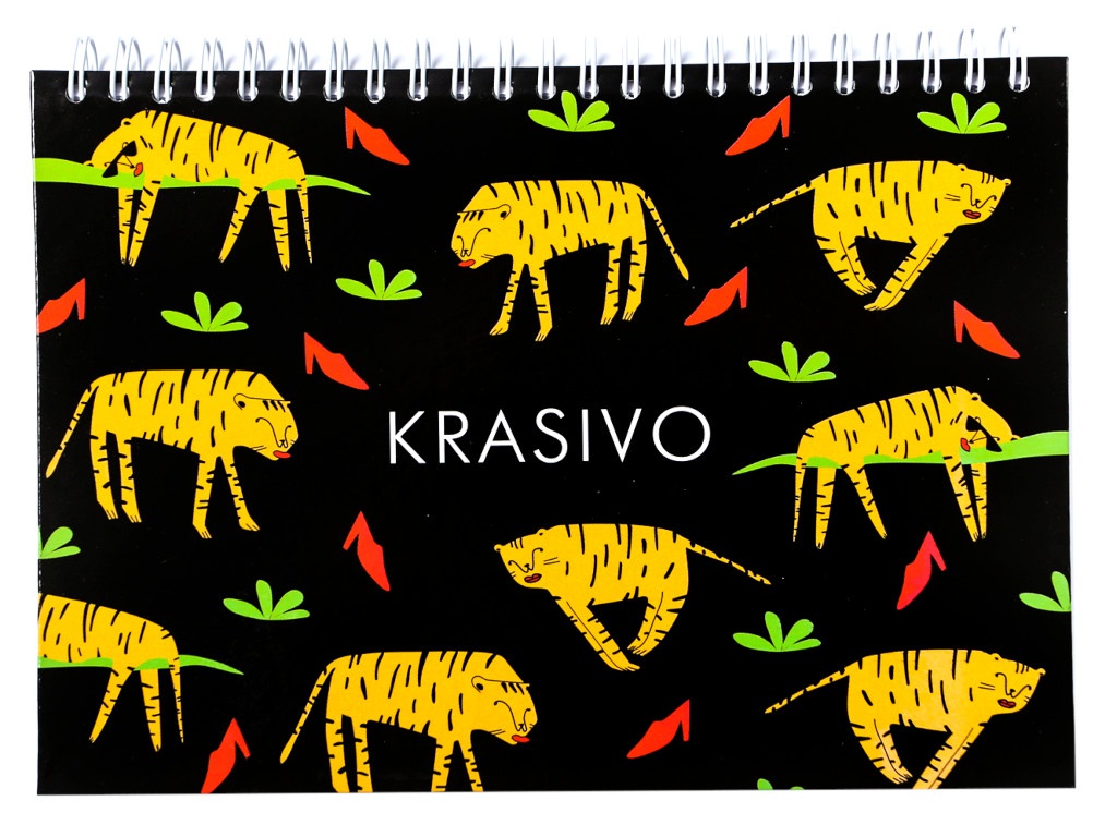 

Скетчбук ArtFox Krasivo А5 80 листов 4388034, Krasivo