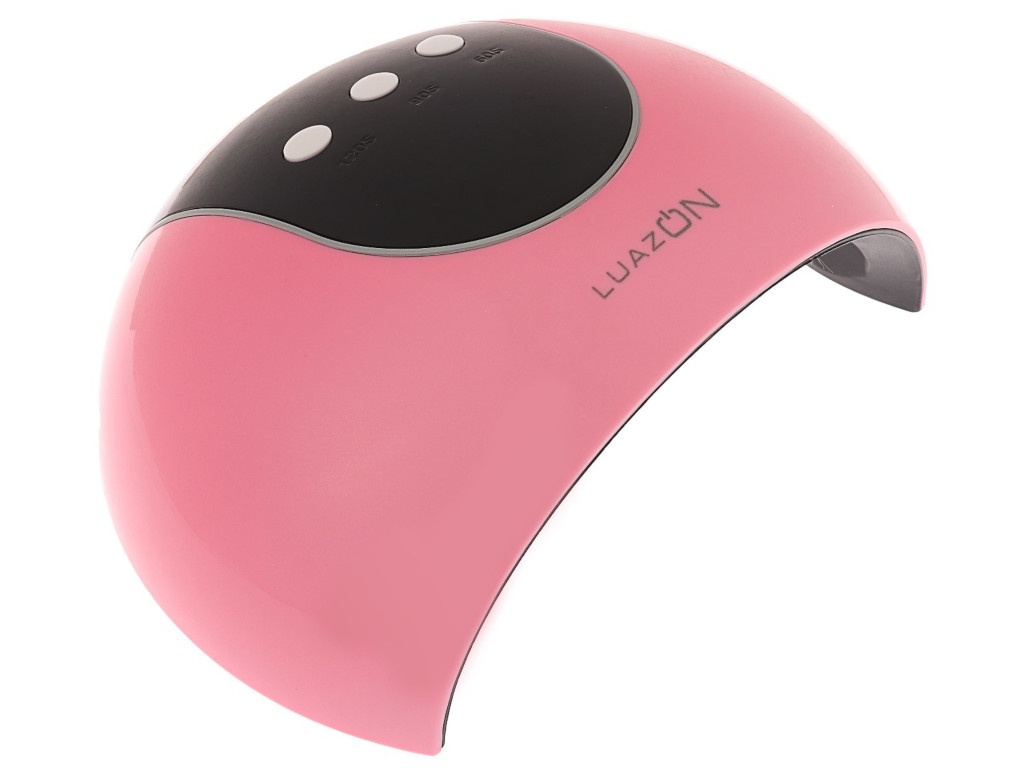 фото Лампа для сушки гель-лака luazon luf-17 pink 3782753