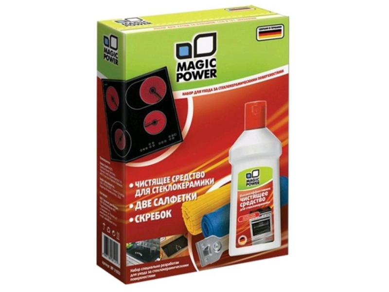 Набор для ухода за поверхностями из стеклокерамики Magic Power MP-21050
