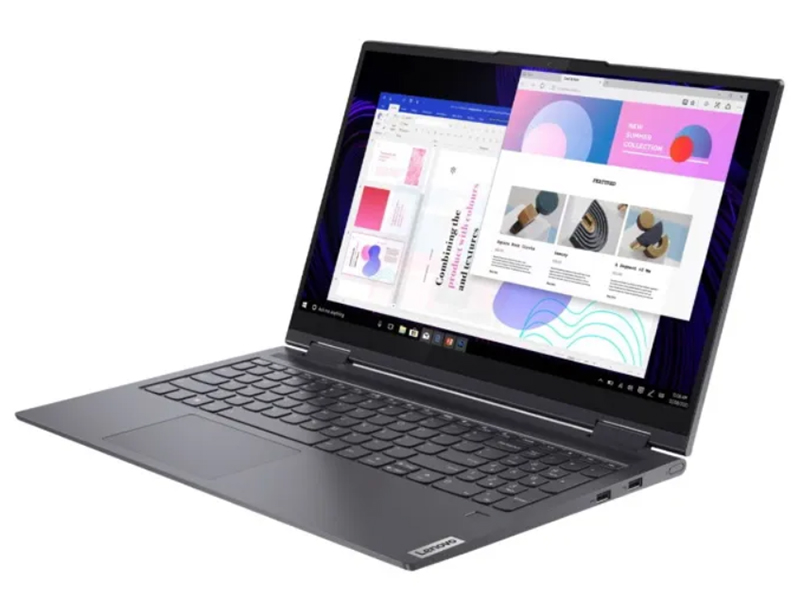 фото Ноутбук lenovo yoga 7 15itls 82bj005tru (intel core i5-1135g7 2.4ghz/512gb ssd/intel iris xe graphics/wi-fi/bluetooth/cam/15.6/1920x1080/windows 10 64-bit)