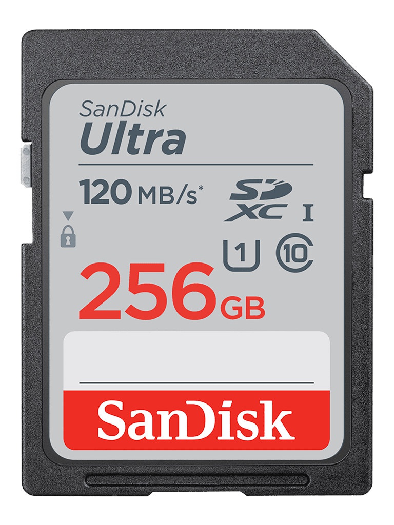 Карта памяти 256Gb - SanDisk Ultra SDXC Class 10 UHS-I SDSDUN4-256G-GN6IN карта памяти 32gb sandisk ultra secure digital hc uhs i sdsdun4 032g gn6in