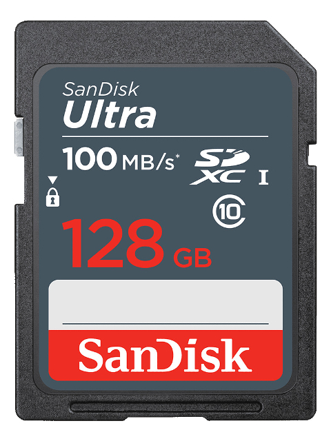 Карта памяти 128Gb - SanDisk Ultra SDXC Class 10 UHS-I SDSDUNR-128G-GN3IN sandisk ultra sdxc sdsdunr 256g gn3in 256gb