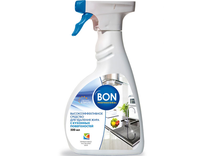 фото Чистящее средство для кухонных поверхностей bon bn-156 500ml