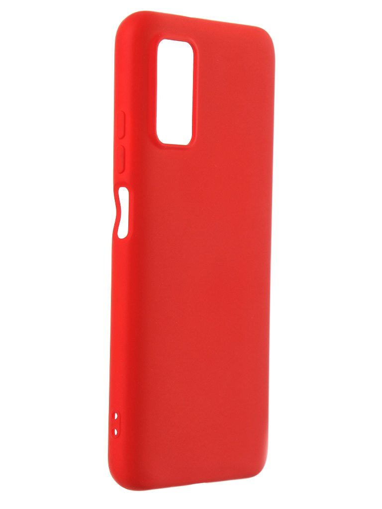 Zakazat.ru: Чехол DF для Xiaomi Redmi 9T с микрофиброй Silicone Red xiOriginal-17