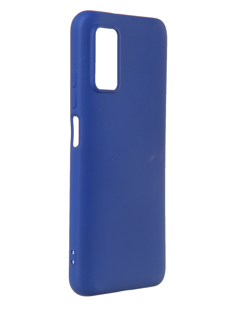 Чехол DF для Xiaomi Redmi 9T с микрофиброй Silicone Blue xiOriginal-17
