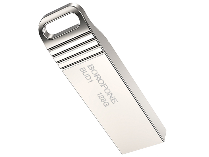 

USB Flash Drive 128Gb - Borofone BUD1 Nimble USB 2.0, BUD1 Nimble