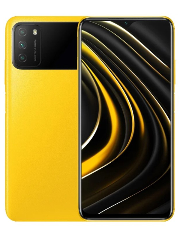 Сотовый телефон Poco M3 4/64Gb Yellow Выгодный набор + серт. 200Р!!!