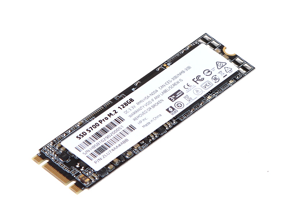 фото Твердотельный накопитель hp s700 pro 128gb 2lu74aa#abb hp (hewlett packard)