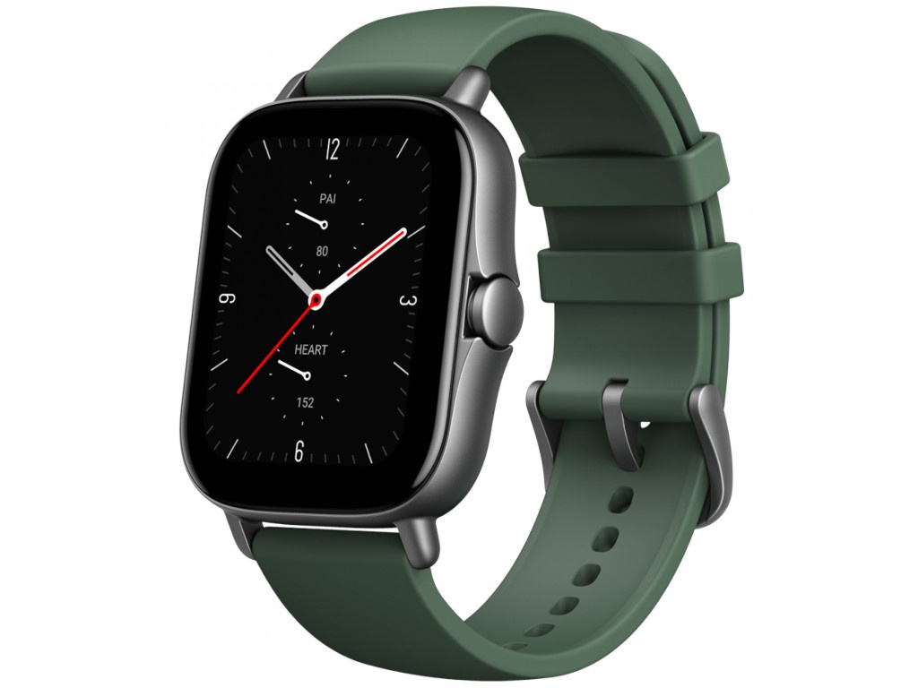 фото Умные часы xiaomi amazfit a2021 gts 2e moss green выгодный набор + серт. 200р!!!