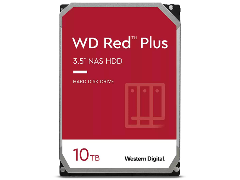 фото Жесткий диск western digital wd red plus 10tb wd101efbx