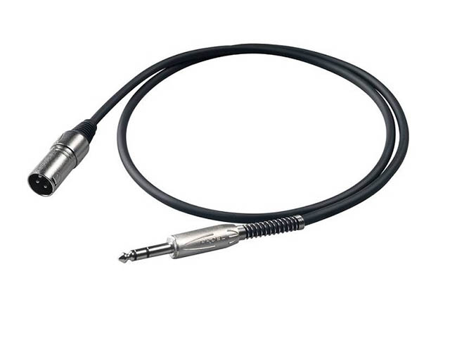 

Шнур Proel 6.3mm Jack - XLR 1m BULK210LU1, BULK210LU1