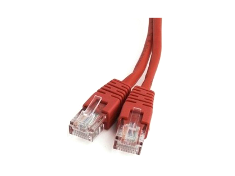 фото Сетевой кабель bion utp cat.5e cca 1m red bcl-pp12-1m/r