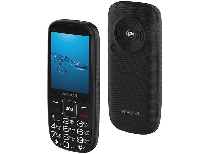 Zakazat.ru: Сотовый телефон MAXVI B9 Black