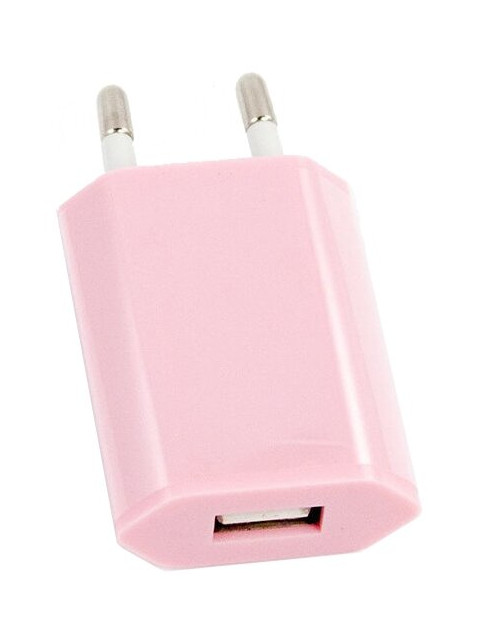 фото Зарядное устройство liberty project usb 1а pink r0003919