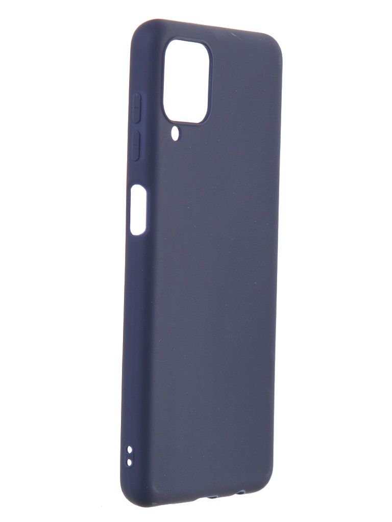 фото Чехол zibelino для samsung galaxy a12 a125 soft matte blue zsm-sam-a12-dblu