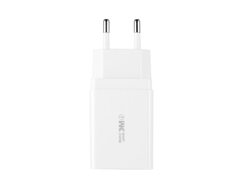 фото Зарядное устройство wk speed charger serires wp-u105 2xusb 2.1 a white 0l-mg-wf243