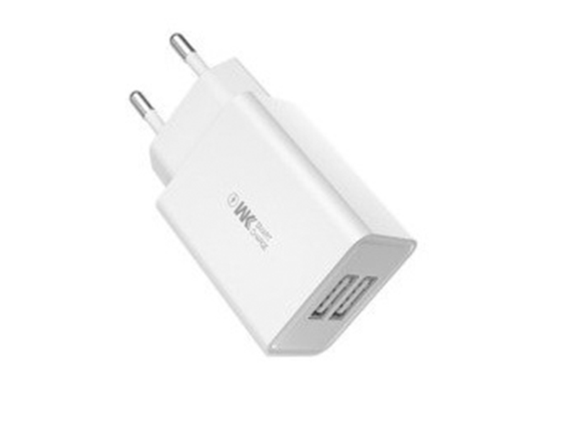 фото Зарядное устройство wk maxspeed series charger wp-u56 2xusb 2.0a white 0l-00049445