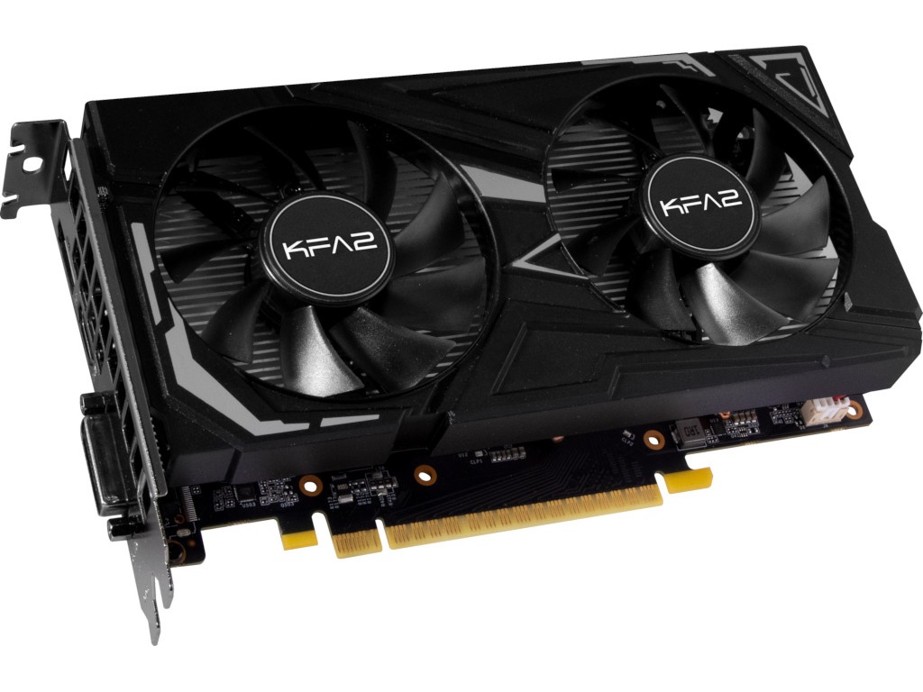 

Видеокарта KFA2 GeForce GTX 1650 Super 1740Mhz PCI-E 3.0 4096Mb 12000Mhz 128 bit DVI-D HDMI DP 65SQL8DS61EK, GTX 1650 SUPER