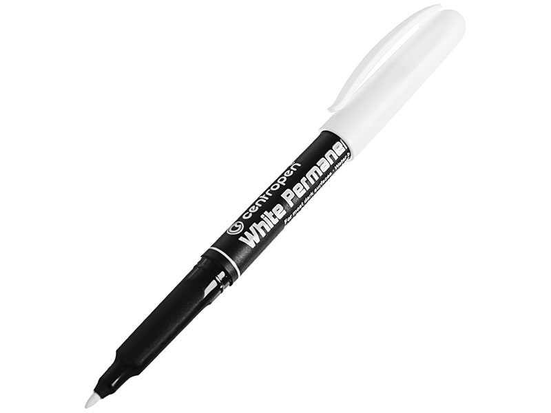 

Маркер Centropen 1.2mm White 5 2686 0100, 526860100