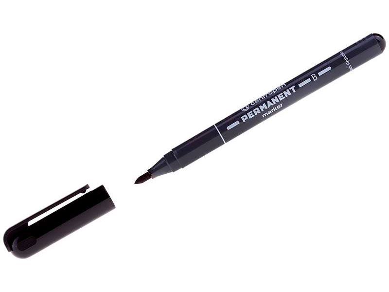 

Маркер Centropen 2mm Black 6 2836 0012, 628360012