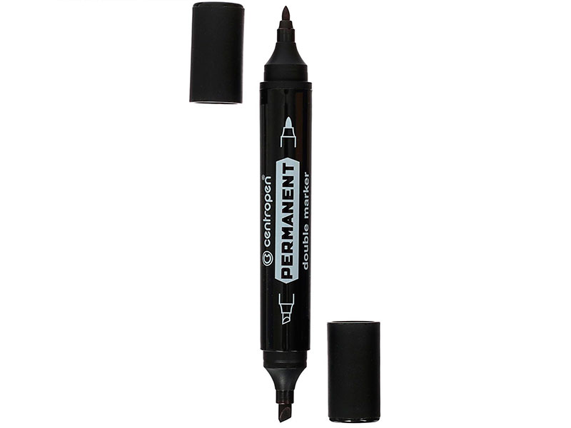 

Маркер Centropen 1/1-4mm Black 6 1666 0112, 616660112