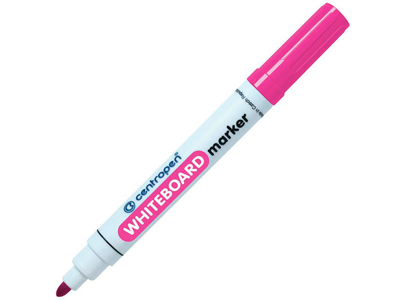 

Маркер Centropen Dry-Wipe 2.5mm Pink 5 8559 0103, Dry-Wipe