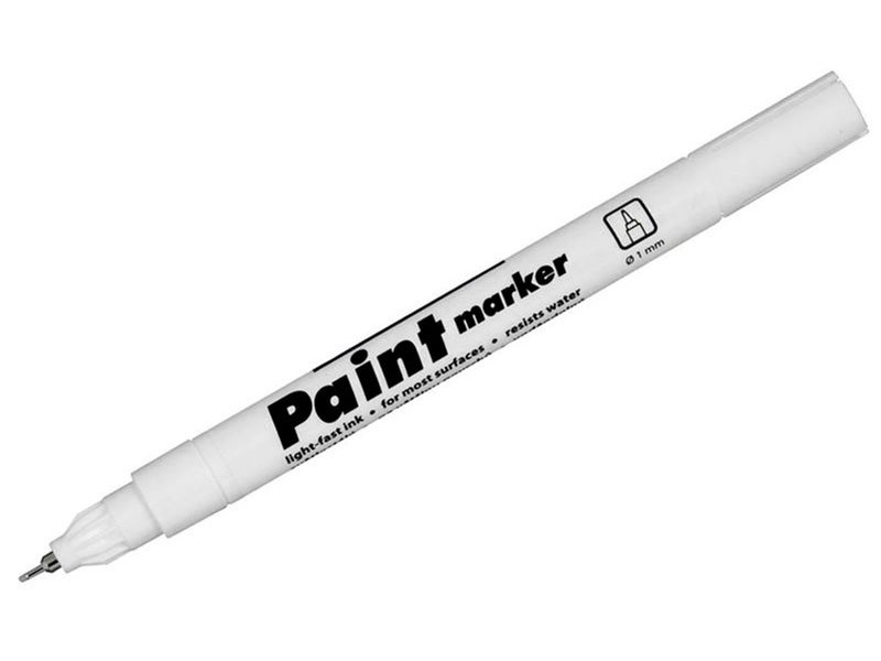 

Маркер Centropen Paint Marker 0.7mm White 5 9211 9900, 9211