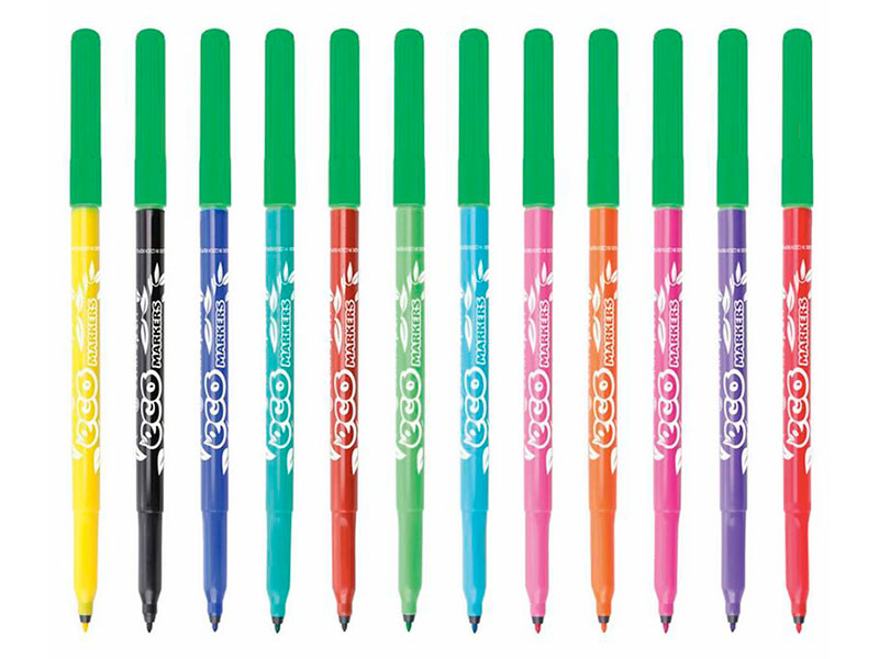 

Фломастеры Centropen Eco Markers 12 цветов 2560/12KK (725601201), 2560/12KK