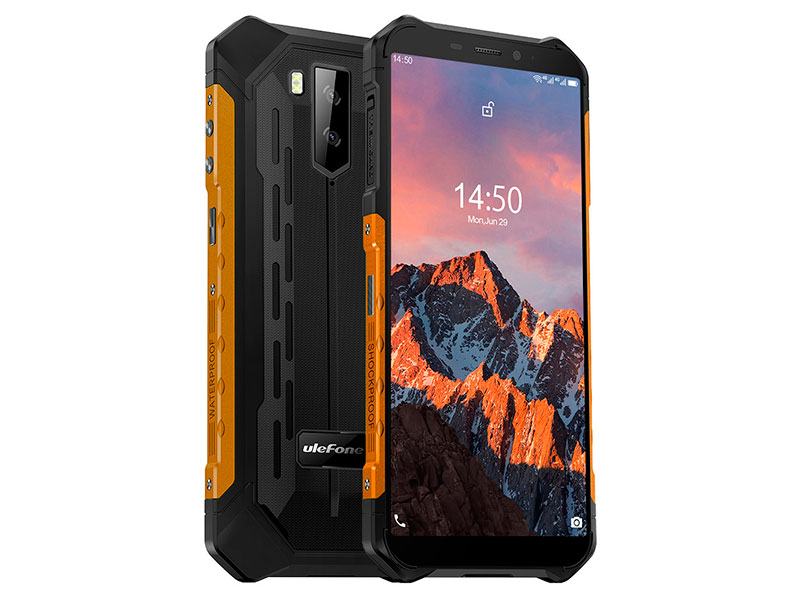 Сотовый телефон Ulefone Armor X5 Pro 4/64Gb Orange сотовый телефон blackview bv5200 pro 4 64gb orange