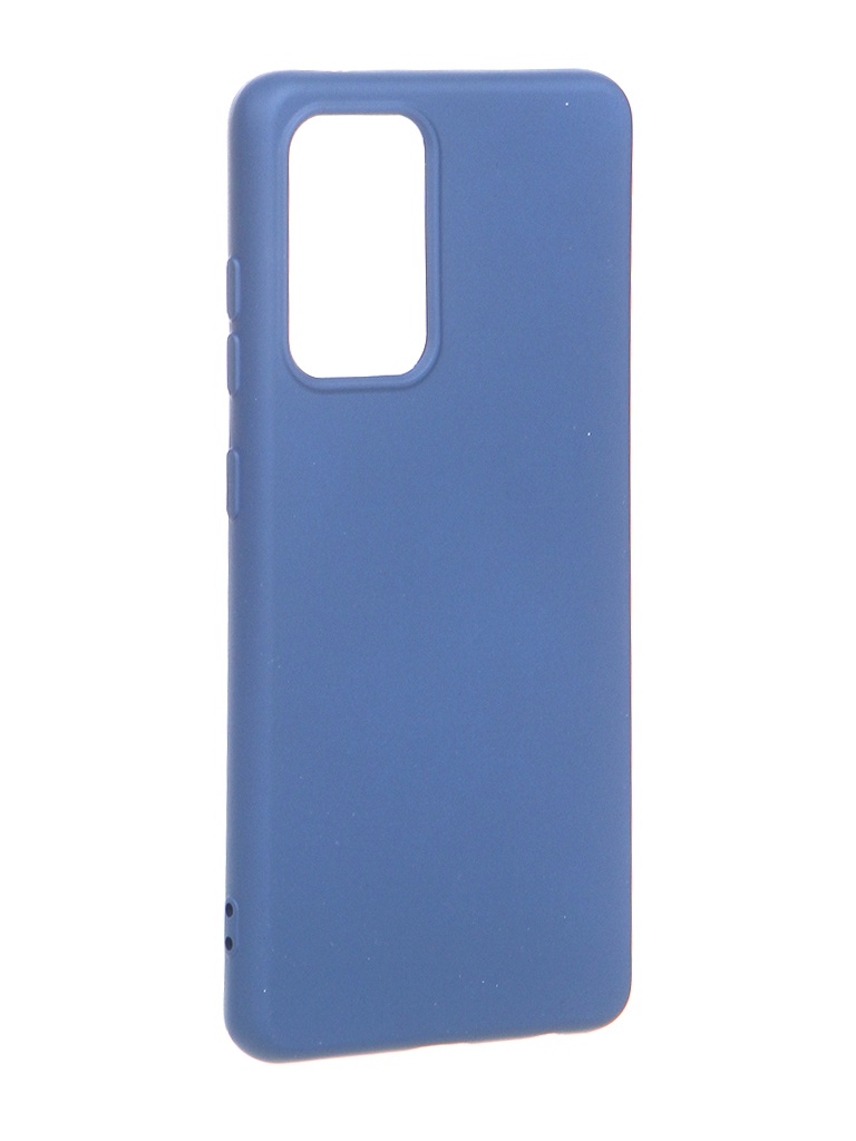 Чехол Krutoff для Samsung Galaxy A52 Silicone Blue 12449