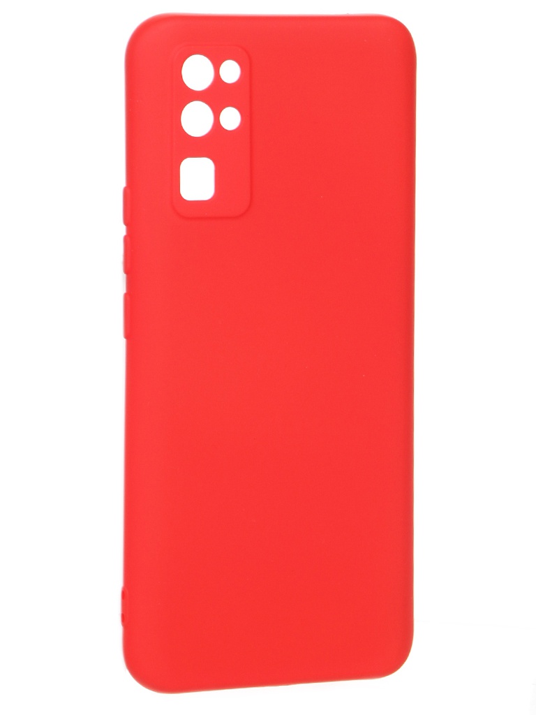 

Чехол Krutoff для Honor 30 Silicone Red 12299, Honor 30 12299