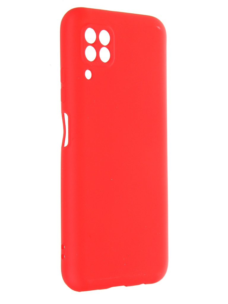 Чехол Krutoff для Huawei P40 Lite Silicone Red 12327