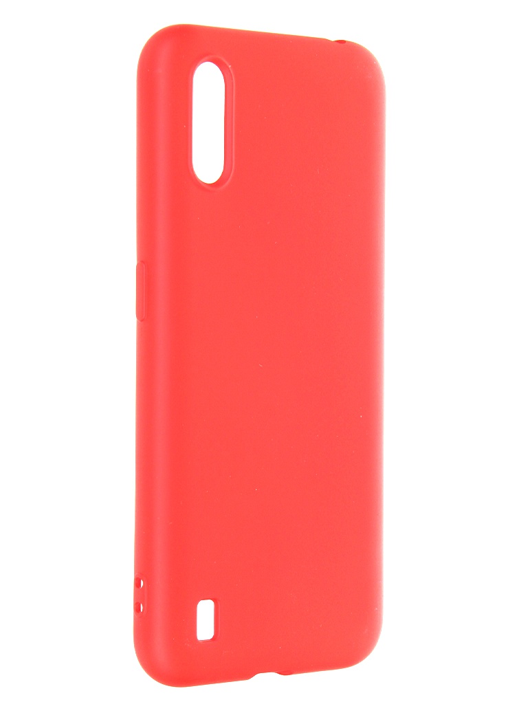 Zakazat.ru: Чехол Krutoff для Samsung Galaxy A01 / M01 A015 / M015 Silicone Red 11776