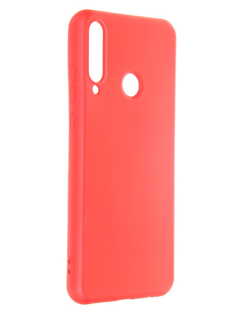 фото Чехол krutoff для huawei y6p silicone case red 12349