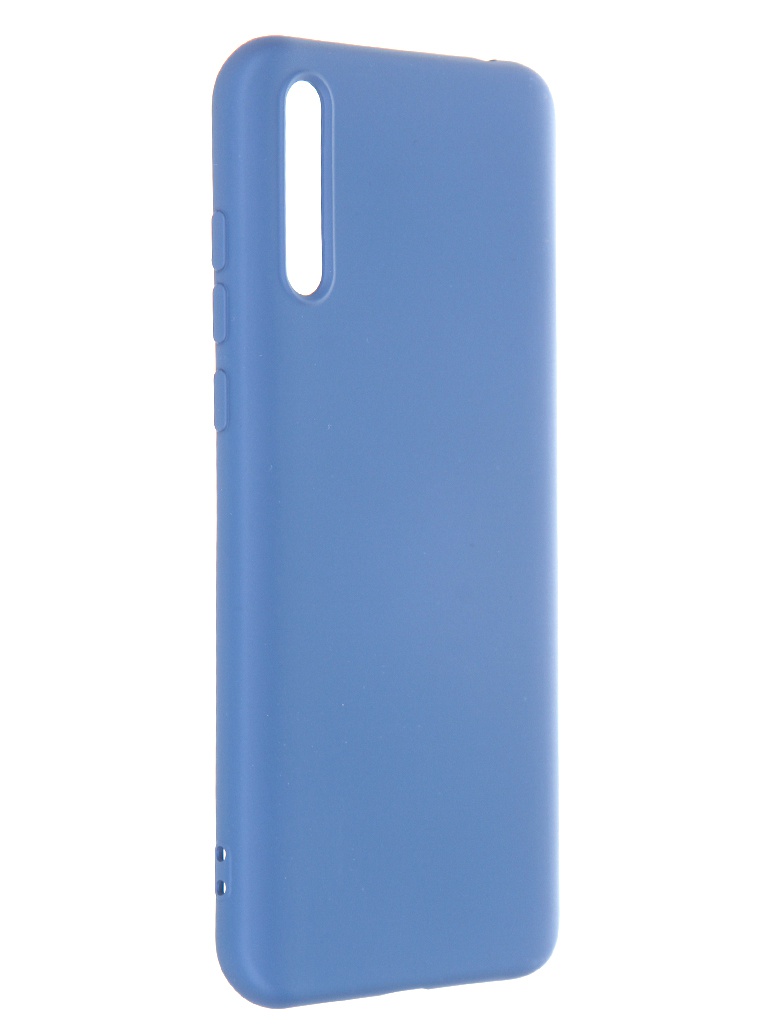 фото Чехол krutoff для huawei y8p / honor 30i silicone case blue 12357