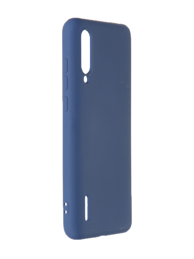 фото Чехол krutoff для xiaomi mi 9 lite silicone case blue 12471