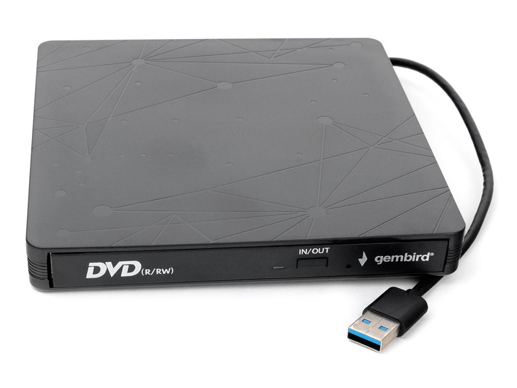 Привод Gembird DVD-USB-03 внешний dvd привод gembird dvd usb 04