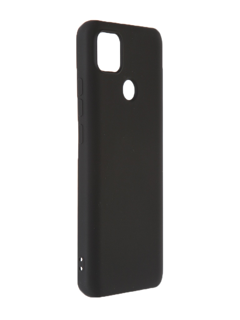 фото Чехол krutoff для xiaomi redmi 9c silicone case black 12516