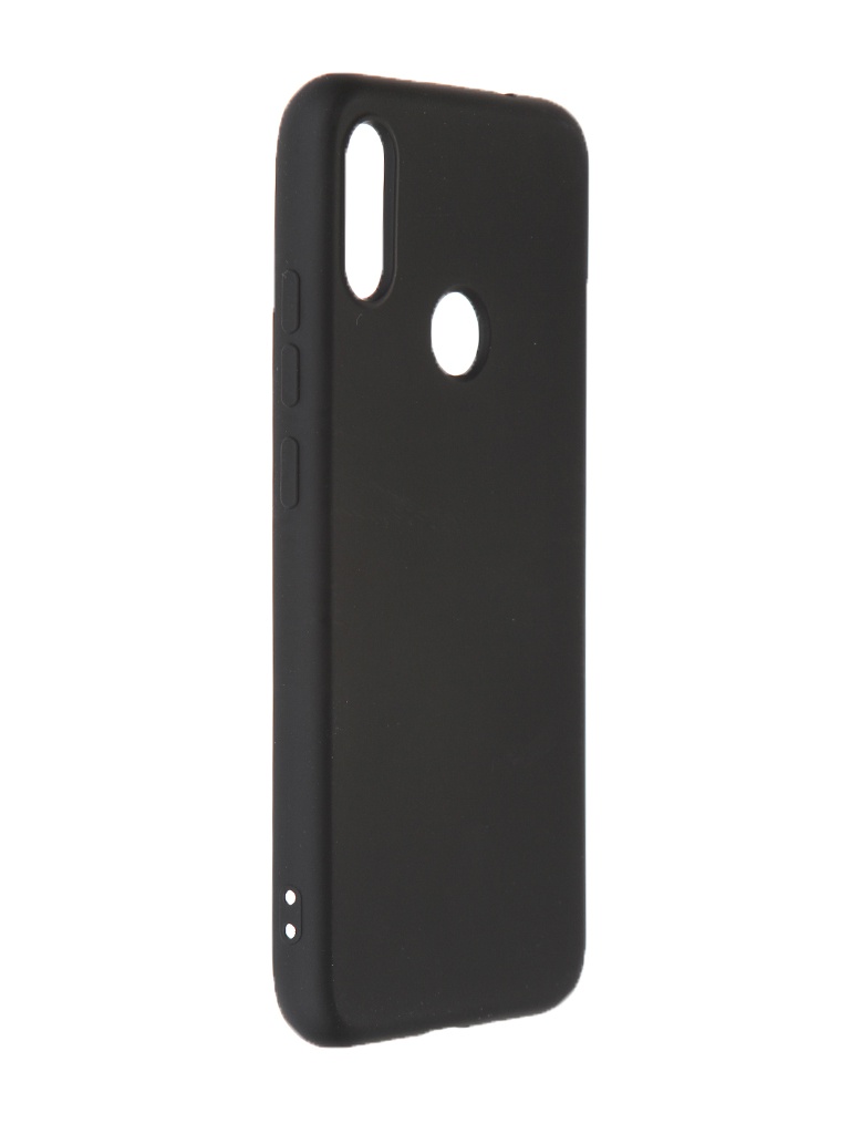 фото Чехол krutoff для xiaomi redmi note 7 silicone case black 12519