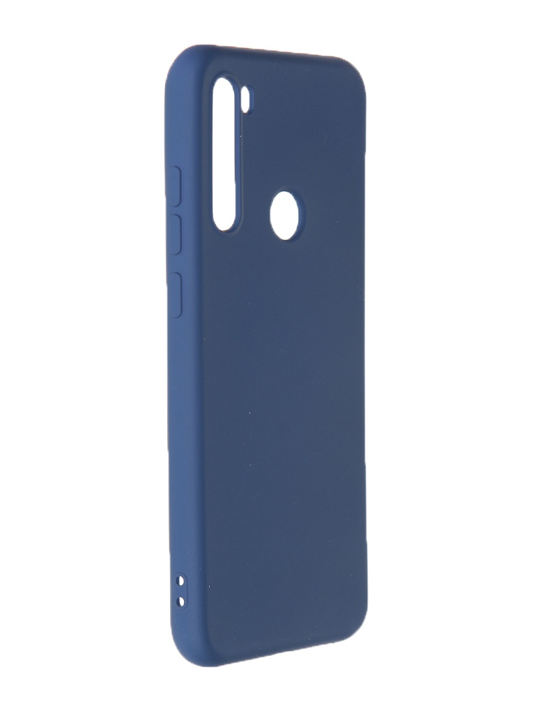 фото Чехол krutoff для xiaomi redmi note 8t silicone case blue 12524