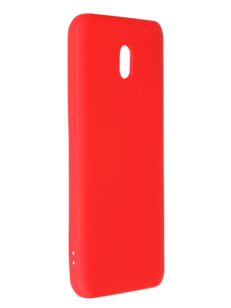 Чехол Krutoff для Xiaomi Redmi 8A Silicone Red 12505