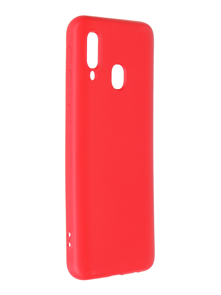 Zakazat.ru: Чехол Krutoff для Samsung Galaxy A40 A405 Silicone Red 12430
