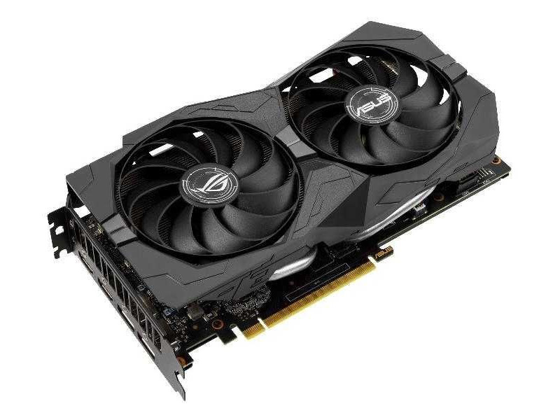 фото Видеокарта asus rog strix geforce gtx 1660 super 1530mhz pci-e 3.0 6144mb 14002mhz 192 bit 2xdp 2xhdmi hdcp rog-strix-gtx1660s-a6g-gaming выгодный набор + серт. 200р!!!