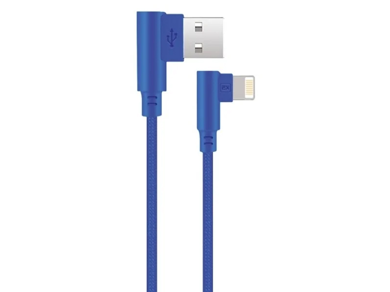 Аксессуар Exployd Game USB - Lightning 1m Blue EX-K-541